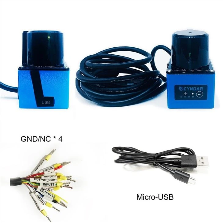 Safety Laser Scanner For Robotic Arm Protection
